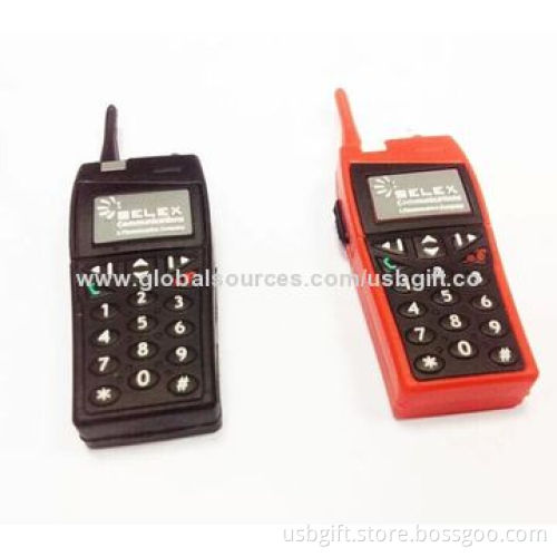 USB Memory, 8GB, Custom Interphone Shape, Promotional Gift